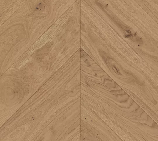 Deluxe Parquet - Natural Chevron smoked