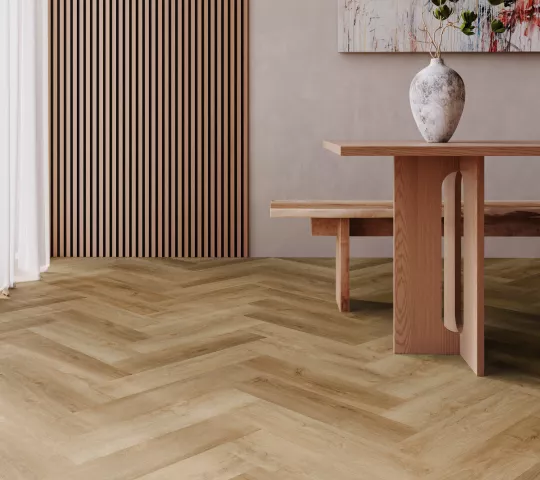Sunflower Herringbone